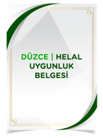 sertifikalar duzce helal uygunluk belgesi